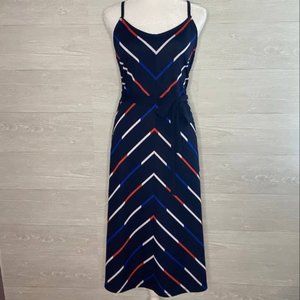 Tommy Hilfiger Red, White, Blue Dress - Large